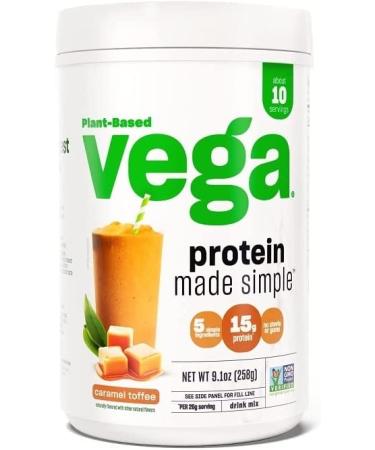 Vega Protein Made Simple Caramel Toffee 9.1 oz (258 g)