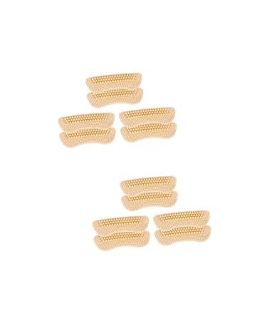 2 Sets 3pairs Follow up Heel Pads Heel Cushions 4d Heel Liners Silicone Heel Liners Self-Adhesive Heel Liners Heel Grip Pads Heel Protectors Heel Grips Feet Pads for Shoes