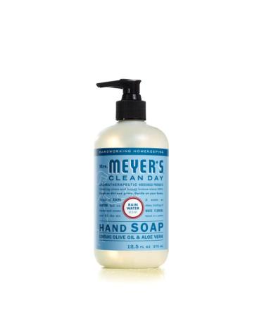 Mrs. Meyer's Rain Water Hand Soap - 12.5 fl. oz, Pack of 6 | Biodegradable Formula with Essential Oils - Buy Online on GoSupps.com