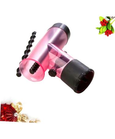 FOMIYES Hair Crimpers Dryer Mouth Cover Hair Dryer Nozzle Hair Roller Hair Dryer Connectors Hair Curler Curlers Curling Iron 21.5X16X6.3cm Rosy - Buy Online on GoSupps.com