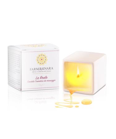 Bougie de Massage Complet du Corps L'H lichrys Au Romarin la Lavande et l'uile chaude au beurre de karit pour des Massages Professionnel.