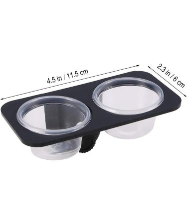 PETPOP Gecko Feeder Ledge - Small Screw Type Reptile Food Cups for Easy Feeding | Size 1 - Buy Online on GoSupps.com