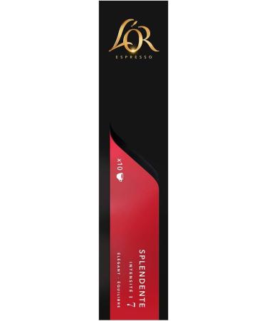 L'Or Espresso Caf - 200 Capsules Splendente Intensity 7 - compatible with Nespresso * (pack of 20 x 10) - Buy Online on GoSupps.com