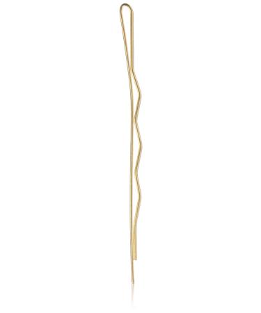 Efalock Professional Comtesse hair clips wavy 7 cm gold 1 pack (1x 500 g) 100 pieces (1 pack) Gold