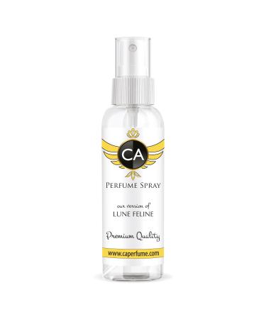 CA Perfume Impression of Lune Feline For Women & Men Eau de Parfum Spray Atomizer Bottle 2 Fl Oz/60ml-X1
