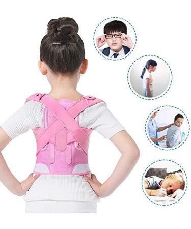 ZJchao Kids Posture Corrector Brace - Back Shoulder Lumbar Waist Support Belt for Bone Injury Correction - Straighten Upper Back, Prevent Slouching and Humpback - Size Small - Buy Online on GoSupps.com