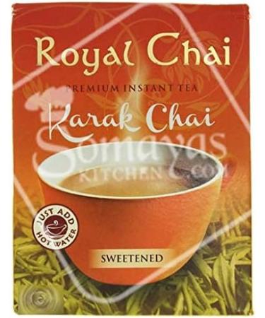  Royal Chai Royal Chai Karak Sweet Chai 200g (Pack of 4) - Premium Instant Tea - Karak Tea - Natural - Indian Instant Karak Tea - Buy Online on GoSupps.com