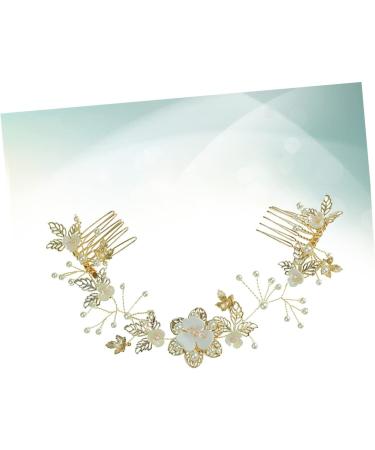 DOITOOL Tiara Bridal Headbands Wedding Hair Combs Hair Accessories for Flower Girls Wedding Headpiece Wedding Hair Clips Prom Hairpin Bride - Buy Online on GoSupps.com