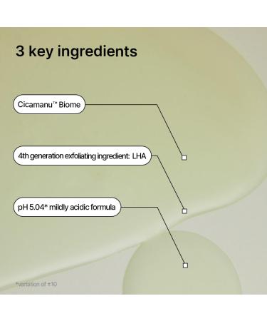 Parnell Cicamanu pH Balanced Body Wash 13.5 Fl Oz | Salicylic Acid LHA Cica HA Ceramide | Mild Soothing Cleanser for Back Acne Bacne & Sensitive Troubled Skin - Buy Online on GoSupps.com