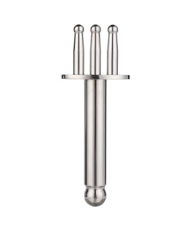 Magnetic therapy massage pencil 3-fork magnetotherapy oak loading rod 3-fork magnetotherapy massager meridian-point magnet massager (round head)