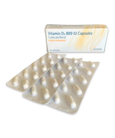 Vitamin D 800IU | Colecalciferol Capsules | 120 Capsules