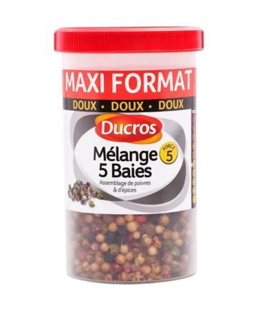 Ducros Ducros 5 Berry Blend of Peppers & Mild Spices Maxi Size 70g (pack of 3)
