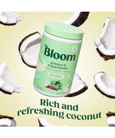 Bloom Nutrition Super Greens Powder Smoothie & Juice Mix - Probiotics for Digestive Health & Bloating Relief for Women Digestive Enzymes with Superfoods Spirulina & Chlorella for Gut Health (Coconut) - Buy Online on GoSupps.com
