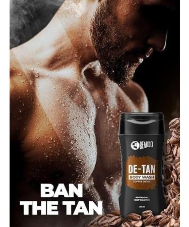 Bear_do De-Tan Body Wash for Men - 200ml Tan Removal & Caffeine Infused Cleanser with Coffee & Aloe Extracts - Refreshing Body & Face Wash - Buy Online on GoSupps.com