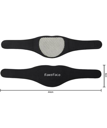 Neck-Supported Breakthrow: Self-Heating Tourmaline Neck Bandage Pillow for Pain Relief Adjustable Heating for Stiff Neck Headaches Migraines Rheumatoid Pain & Arthrosis (Black) - Buy Online on GoSupps.com