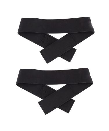Lace Melting Band for Wig Edges - 2 Pack Black Elastic Bands for Seamless Edge Laying - Buy Online on GoSupps.com