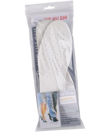 Buy 1 Pair Sweat Insoles - Elastic Breathable Plantar Inserts for Foot Care | Thicken Beige Shoe Inserts 27.5x10cm - International Shipping Available - Buy Online on GoSupps.com