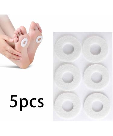 Pistro 30pcs Adhesive Corn Cushion Pads - Toe Protectors for Corn Callus Removal - Buy Online on GoSupps.com