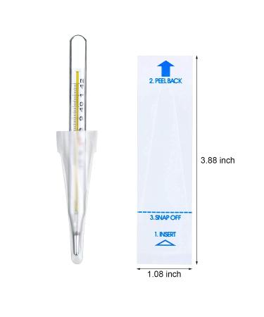 200pcs Thermometer Disposable Clean Cover for Armpits Pets - Buy Online on GoSupps.com