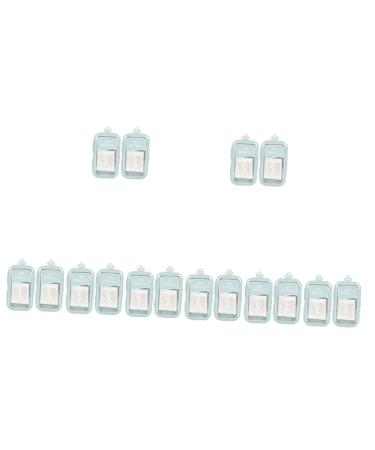 ABOOFAN 16 Boxes Double Eyelid Sticker Sticky Eyelid Invisible Eyelid Sticker Double Back Tape Eye Decoration Double-sided Tape Breathable Eyelid Tape Girl Big Eyes Glue Makeup Brush