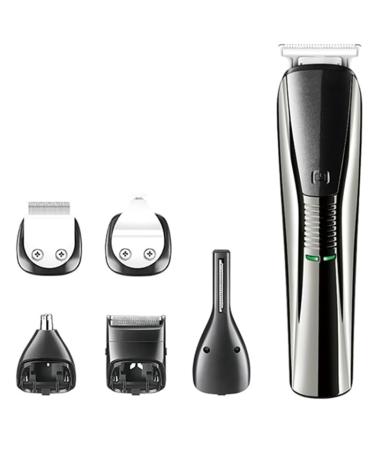 All-in-One Hair Clippers & Grooming Kit for Men - Beard Trimmer Electric Shaver Rechargeable Nose & Ear Trimmer - Buy Online on GoSupps.com