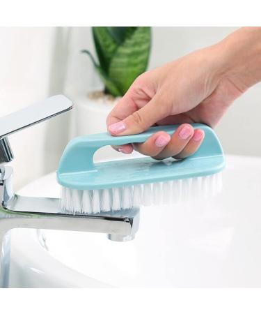 Laundry Cleaning Brush Multifunctional Scrub Brush Durables Soft Plastic Cleaning Brush for Washing Clothes Shoes Housework - Random Color - Buy Online on GoSupps.com