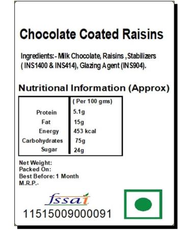 Jaiccha Ghasitaram Diwali Gifts Chocolate - Chocolate Coated Raisins 100 GMS and Cranberries 100 GMS with 2 T-Lites - Buy Online on GoSupps.com