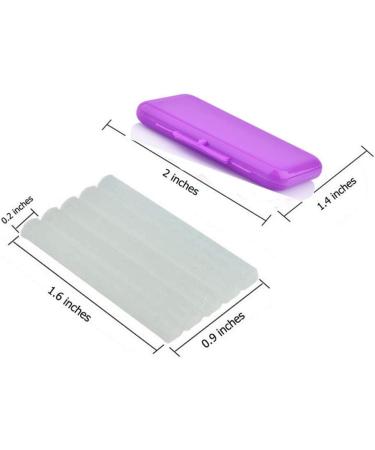5 Pcs Dental Orthodontic Wax with Grape Scent for Brace Wearers - Gum Protection and Pain Relief - Buy Online on GoSupps.com
