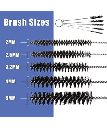 4 Set Airbrush Spray Gun Wash Cleaning Tools Needle Nozzle Brush Glass Cleaning Pot Holder - Buy Online on GoSupps.com