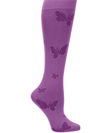 Nurse Mates White Butterfly Compression Socks - Comfortable Support for Nurses & Travelers | Shop Now - Buy Online on GoSupps.com