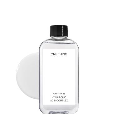 ONE THING Miniatures of Extract Toners for Face 1.35 Fl Oz | HA Hydrating Moisturizing Vegan Daily Toner for Dry Dehydrated Sensitive Skin Improve Radiance Glow Repair Barrier | Korean Skin Hyaluronic Acid Complex