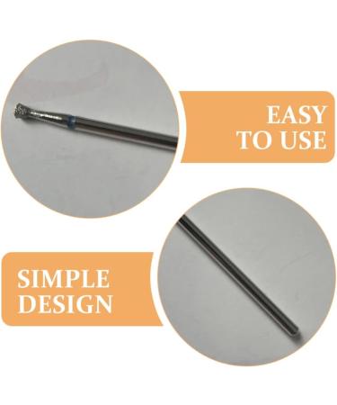 PATKAW Nail Drill Bit Fingernail Trimming Grinding Head Cuticle Removing Tool Nail Care Supply - Buy Online on GoSupps.com