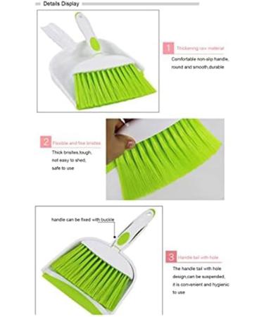 Tovmekdjn Mini Mini Whisk Set for Desk Housekeeping Office Kitchen Pet Nest Etc Daily Cleaning Necessity Easy to Use B - Buy Online on GoSupps.com