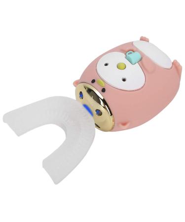 U-Shaped Electric Children's Toothbrush | Automatic Soft Brush for Toddlers (6-14 Years) - IPX7 Waterproof - Rosa - Buy Online on GoSupps.com
