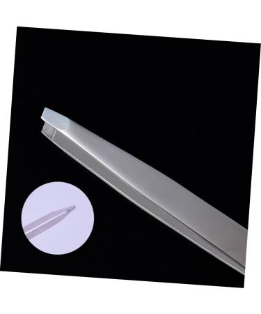 Didiseaon 1pc Lash Stainless Steel Eyebrow Makeup Clip Eyebrow Trimming medium Silver - Buy Online on GoSupps.com