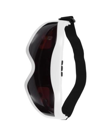 Gatuida 1 ensemble Masseur Oculaire Multifonctionnel pour Gar on Fille Appareil de Massage des Yeux avec et Fatigue Oculaire Blanc Noir