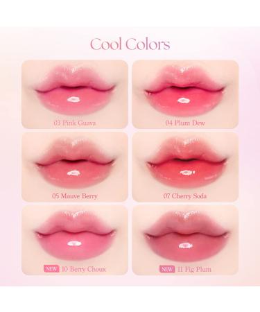 Dasique Juicy Dew Tint (09 Peach Pudding) | Long-lasting Glossy Lip Stain | Vegan & Cruelty-free - Buy Online on GoSupps.com