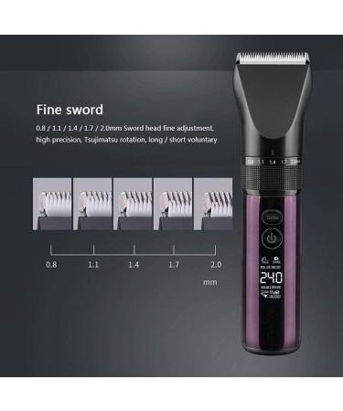 Buy 360 Degree Smart Hair Clippers for Men Electric Hair Clipper Kit with LCD Display & Charging Station - Buy Online on GoSupps.com