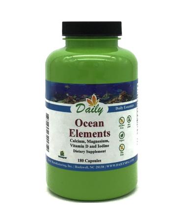 Daily Manufacturing Ocean Elements (Calcium & Magnesium Iodine & Vitamin D3)