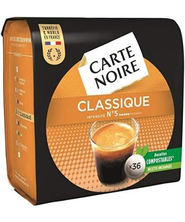  Epicerie sucr e Mcarte Noire Classic Coffee Pods 250 g Pack of 3 - Buy Online on GoSupps.com