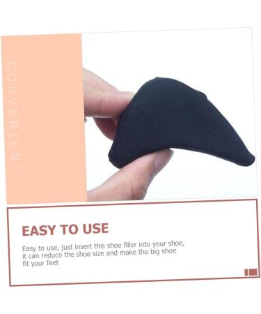 FOMIYES Big Shoe Filler - 18 Pairs Sponge Toe Plugs for Men & Women | Perfect Inserts for Loafers Heels & Work Boots - Buy Online on GoSupps.com