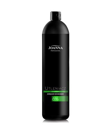 Joanna Professional Hair Dye Oxidant 6% Hydrogen Peroxide Cream Developer Creamy and Delicate Consistency Oxidant for Blonding Intensive Cream Developer Oxidant for Dyeing - 1000 g 6% Cream Oxidizer