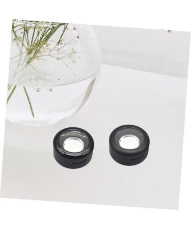 POPETPOP 10 Sets Boxes Eye Shadow Box Mini Containers Eyeshadow Sample Holders Empty Eyeshadow Case Cream Box 3.8X3.8X1.9CM Black 1 - Buy Online on GoSupps.com