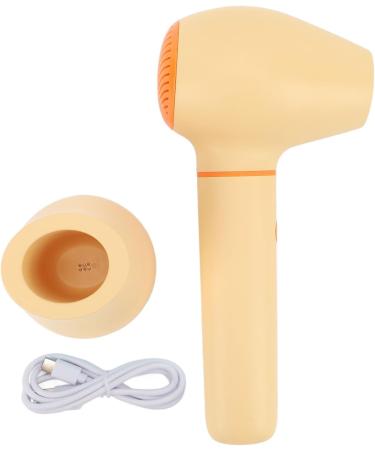 Portable Dryer 9000mAh USB Hair Dryer with Constant Temperature Wind Speed Adjustable Intelligent Cordless Travel Hair Dryer Fast Drying for Travel Trip (Yellow) - Buy Online on GoSupps.com