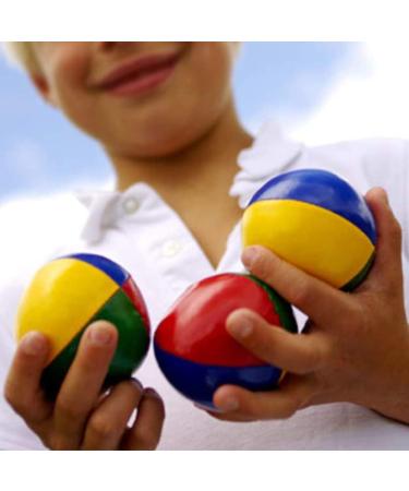 12-Piece Colored Juggling Balls Set | Circus Clown Game Balls for Beginners | Outdoor Throwing Toys 5cm - International Shipping - Buy Online on GoSupps.com