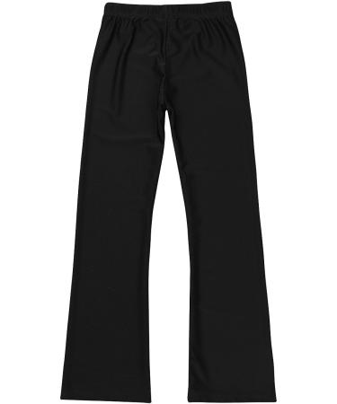 iiniim Kids Boot Cut Jazz Dance Pants Black 6 | Loose Yoga Gymnastic Flared Leggings for Boys and Girls - Buy Online on GoSupps.com
