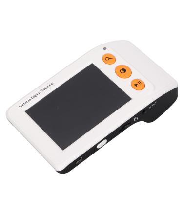 2X 25x Zoom Portable Digital Magnifier Electronic Reading Aid Digital Video Magnifier Portable Electronic Reading Aid with 3.5 Inch LCD Screen for Low Vision