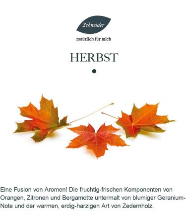 Saunabedarf Schneider Infusion Concentrate Autumn - Fruity-Floral & Earthy Sauna Aroma 1000ml - Perfect for Relaxation - Buy Online on GoSupps.com