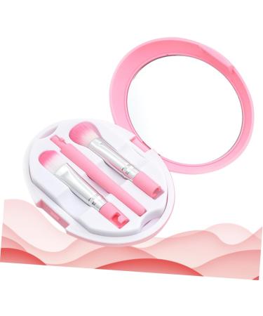 BIUDECO 1 Set 5 Pcs Eye Brush Cosmetic Essential Kit for Daily Eye Makeup Beauty Kit Makeup Eyeshadow Pink - Buy Online on GoSupps.com