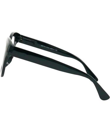 Stylish Retro Mini Glasses - Large Plastic Frames with Spring Hinge Women's Reading Aid 2.0 Diopters - Buy Online on GoSupps.com